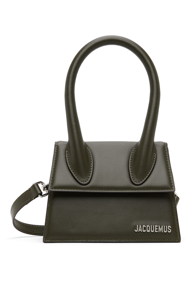 

Jacquemus Зеленая сумка «Чикито» среднего размера