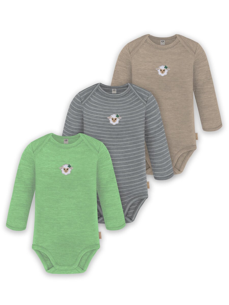 

Комбинезон/боди normani Auckland, серый/серо-коричневый/дымчато-серый