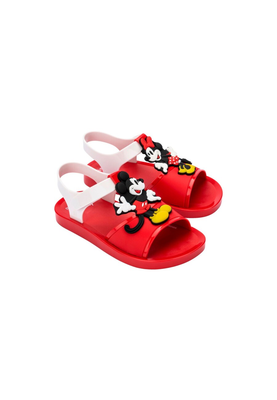 Сандалии MELISSA The Mini Melissa Play x Mickey And Minnie, красный — фото 4