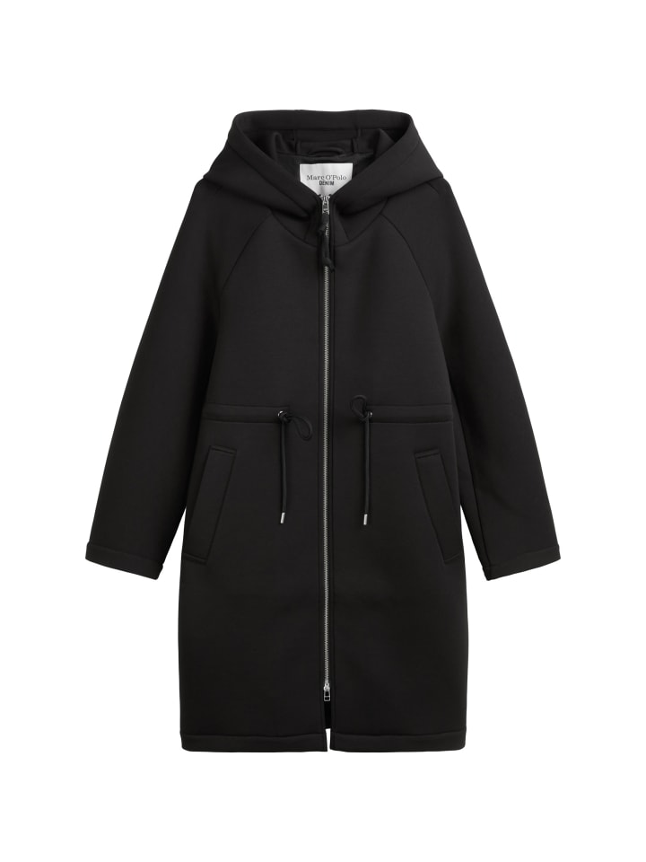 

Marc O'Polo DENIM Парка для дайвинга, свободный крой, черный цвет