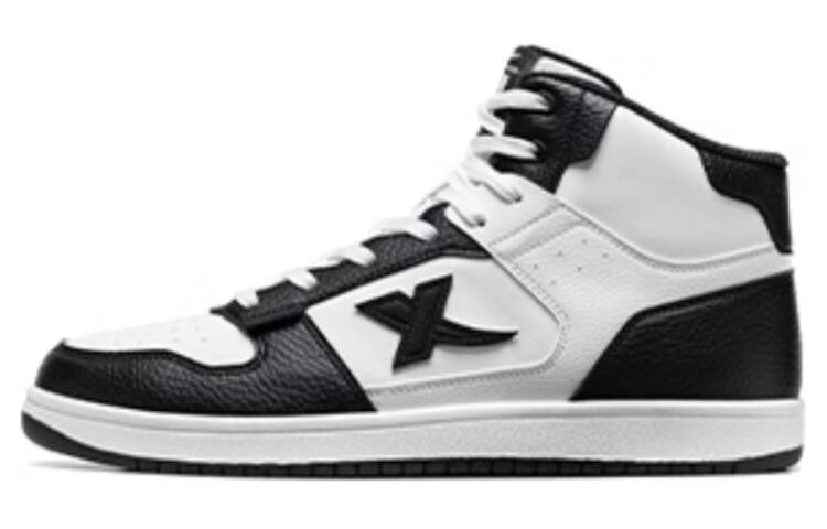 

Кроссовки XTEP Skateboarding Shoes Men High-top Black/White, черный/белый