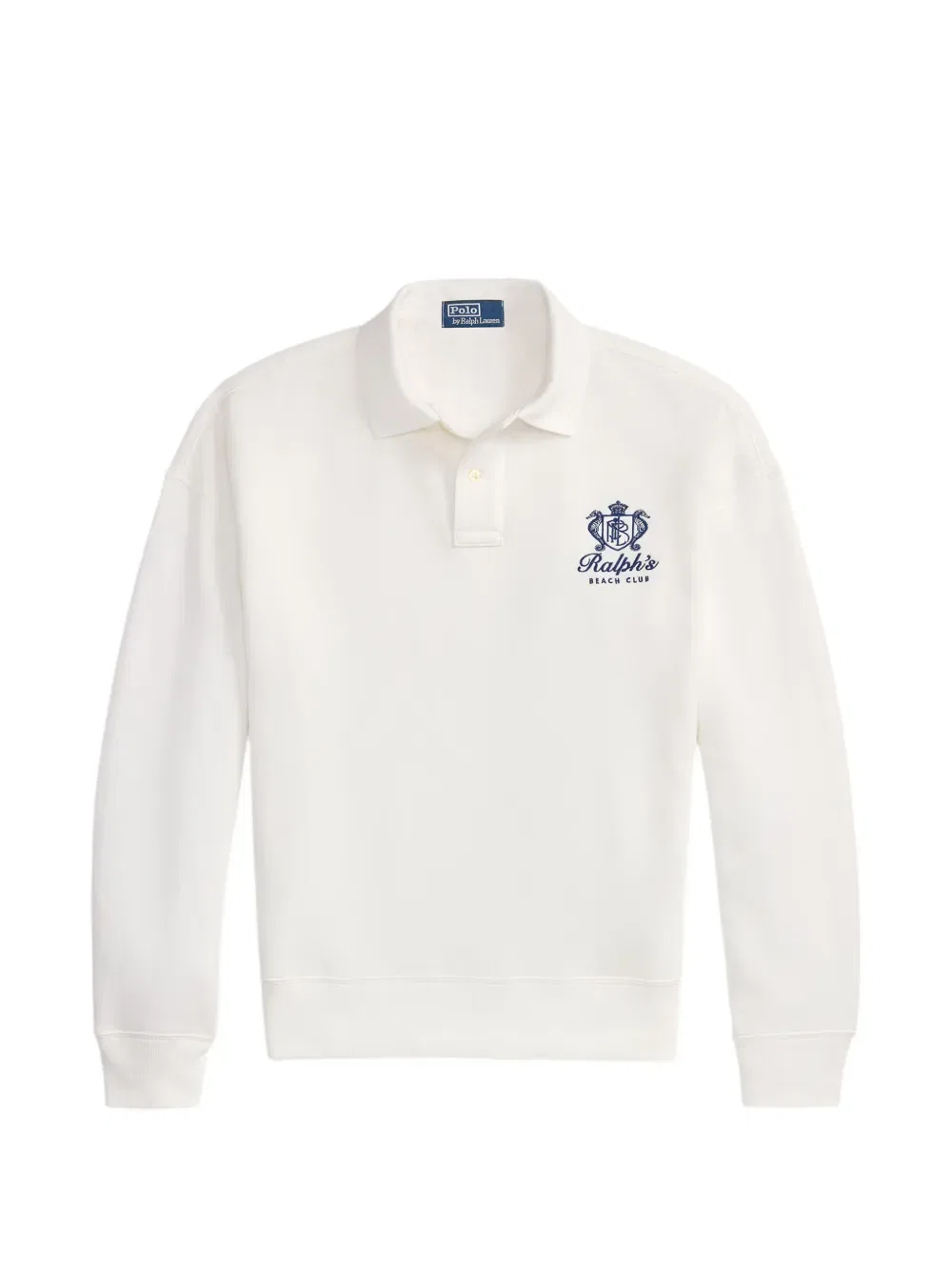 Рубашка-поло с длинными рукавами Polo Ralph Lauren, нейтральный