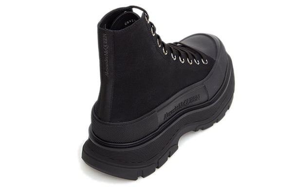 Кроссовки tread slick boot 'black' Alexander Mcqueen, черный — фото 4