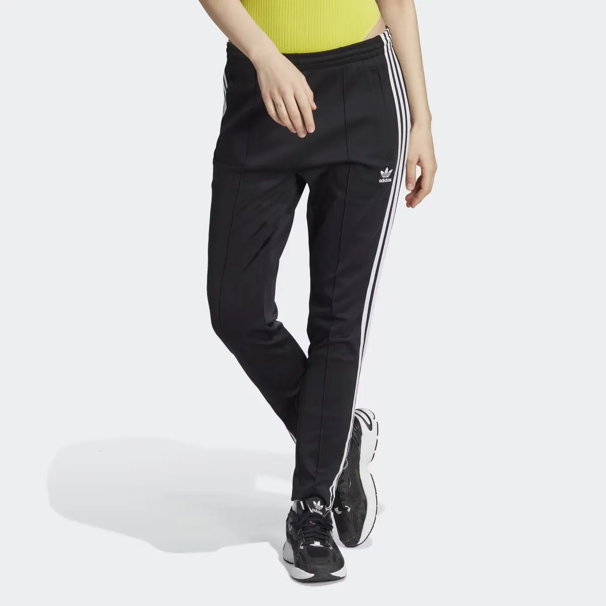 

Женские Adicolor SST Брюки Adidas Originals, черный/белый