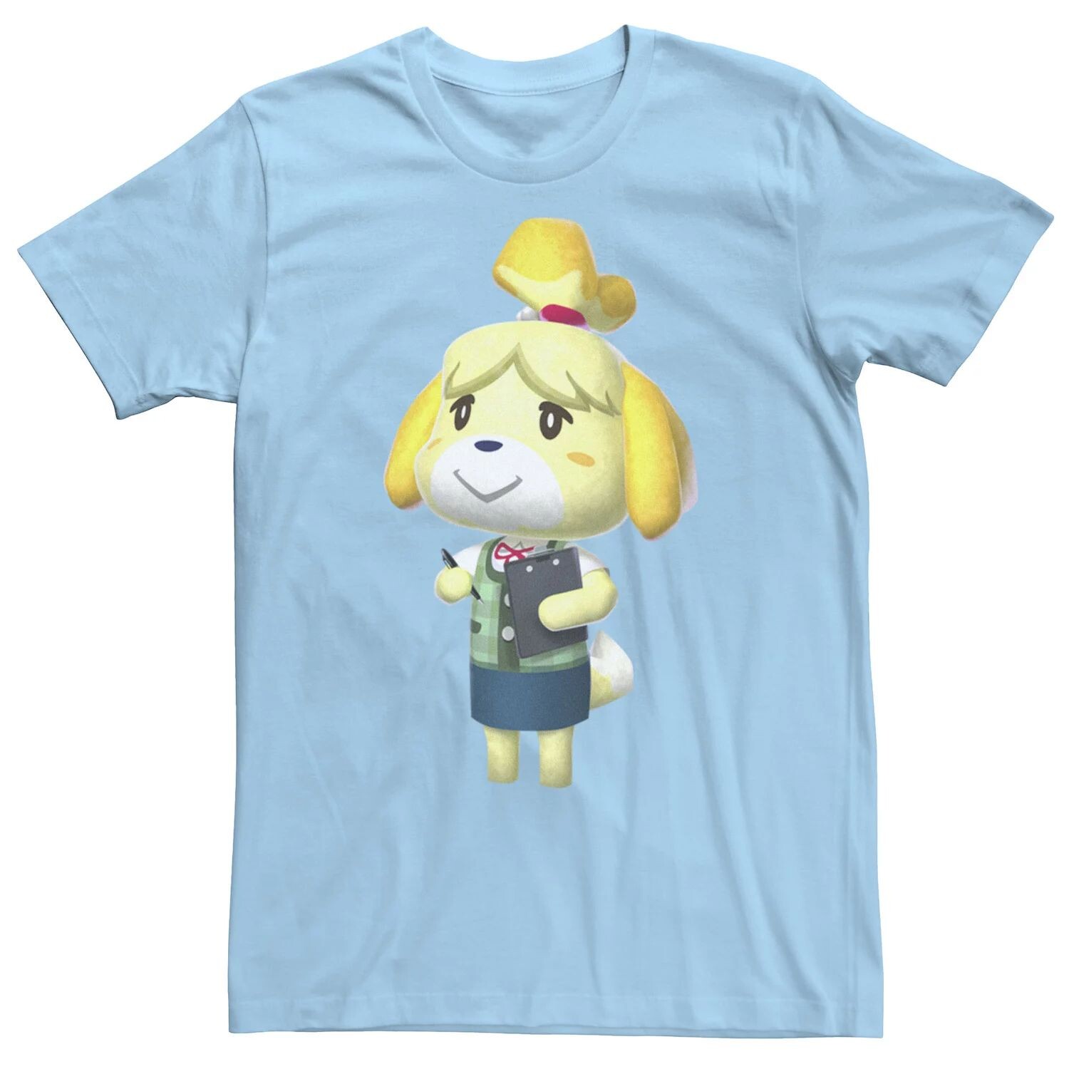 

Мужская футболка Nintendo Animal Crossing Isabelle Portrait Licensed Character