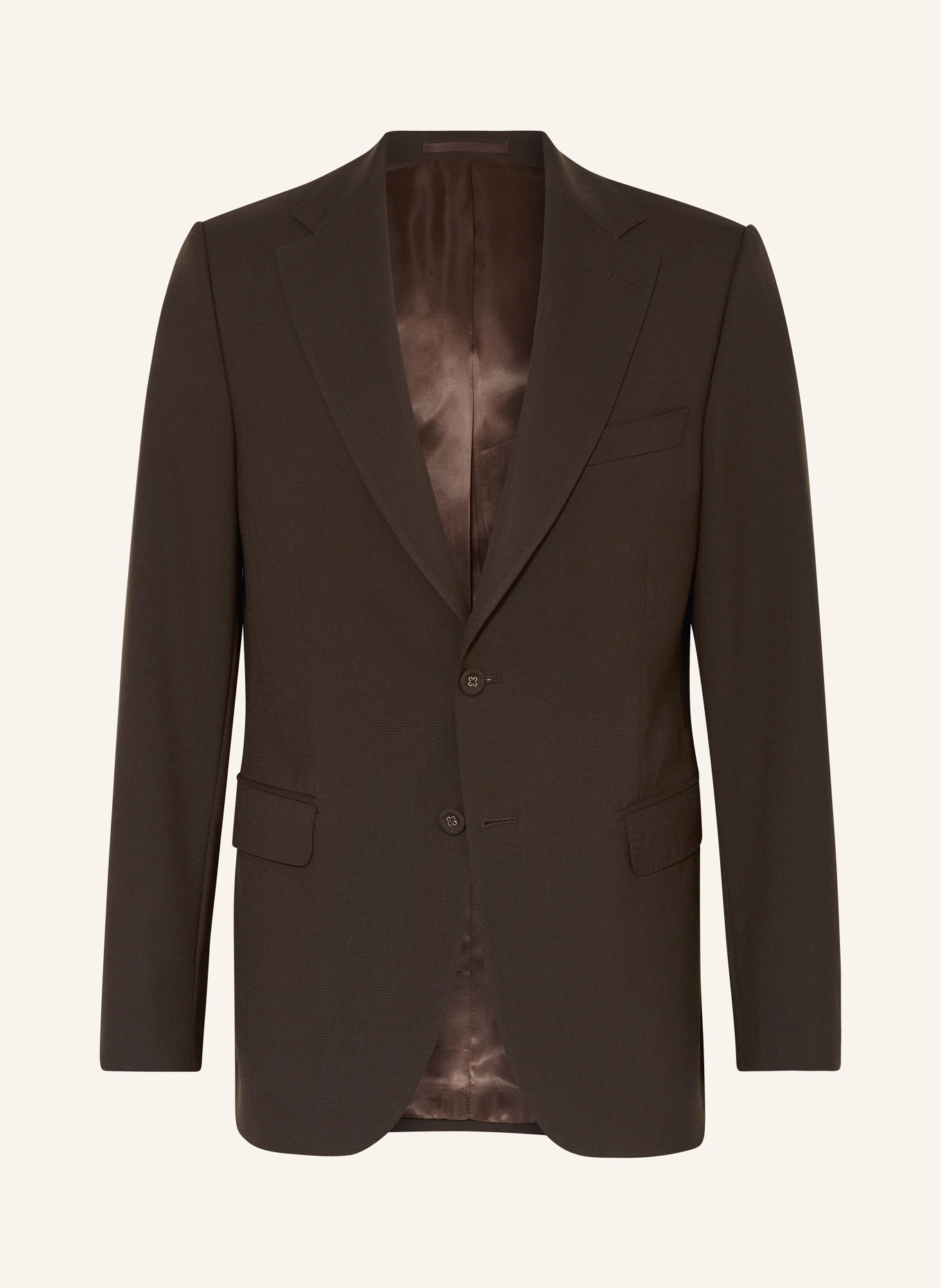 

Пиджак Giovanni slim fit Officine Générale, коричневый