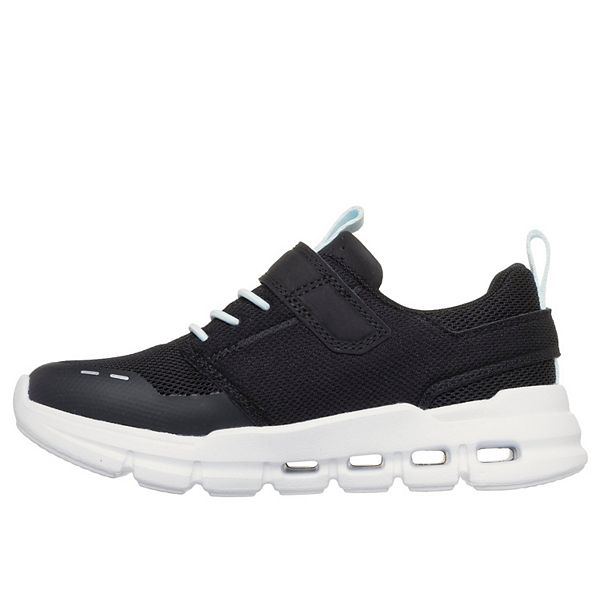 Кроссовки Glide-Step flow для девочек с амортизацией Skechers, Black — фото 3