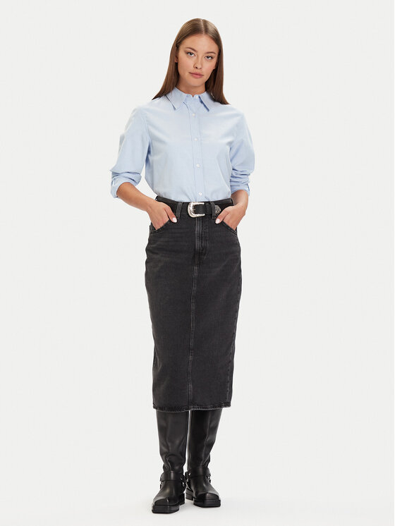 Джинсовая юбка regular fit 001VH-0004 Levi'S, черный — фото 2