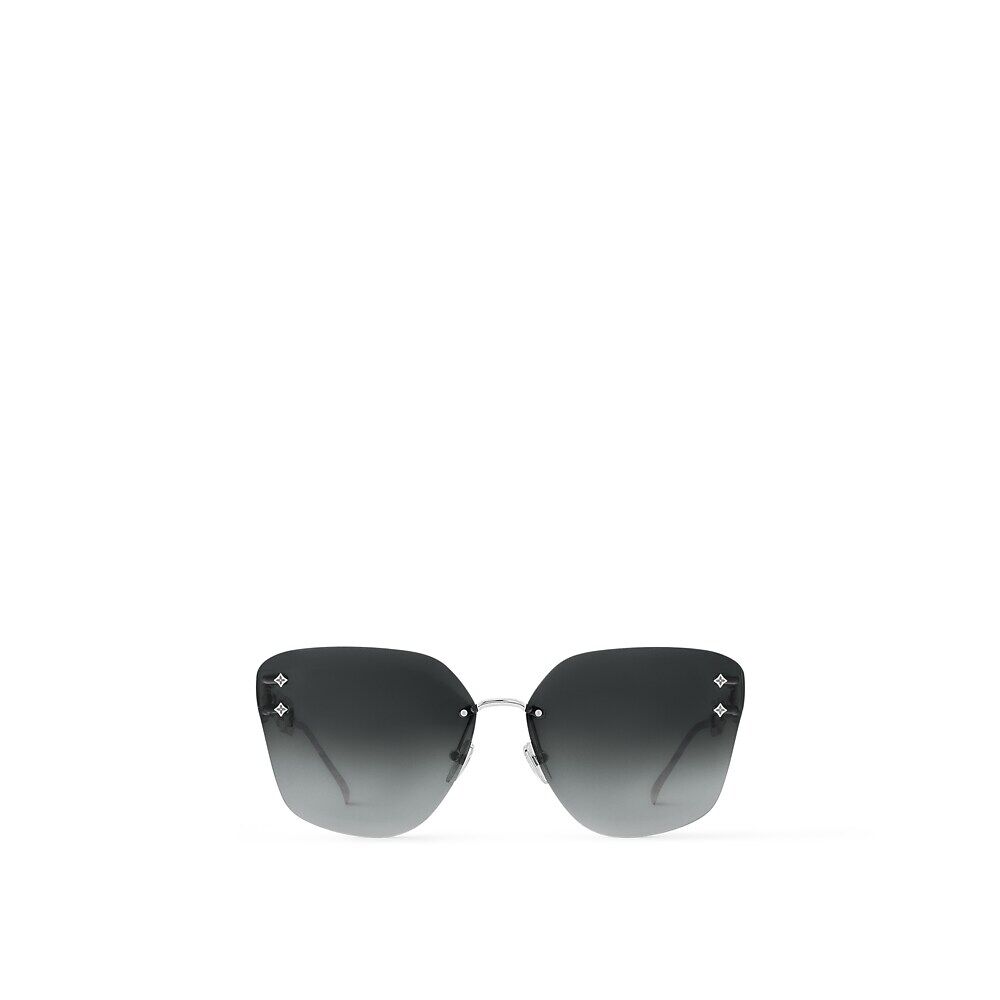 

Солнцезащитные очки LV Jewel Cat Eye Louis Vuitton, черный