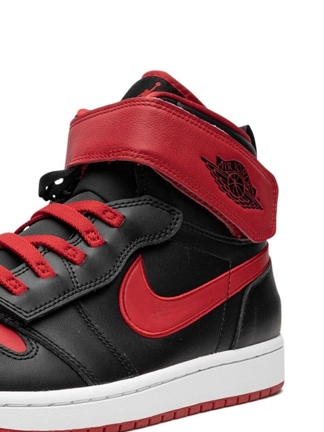 Кроссовки Air 1 High FlyEase Bred Jordan, черный — фото 2