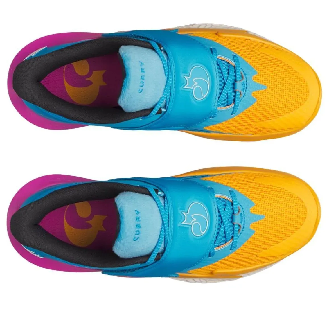 Кроссовки Under Armour Curry Fox 2 'Hooptopia', синий — фото 3