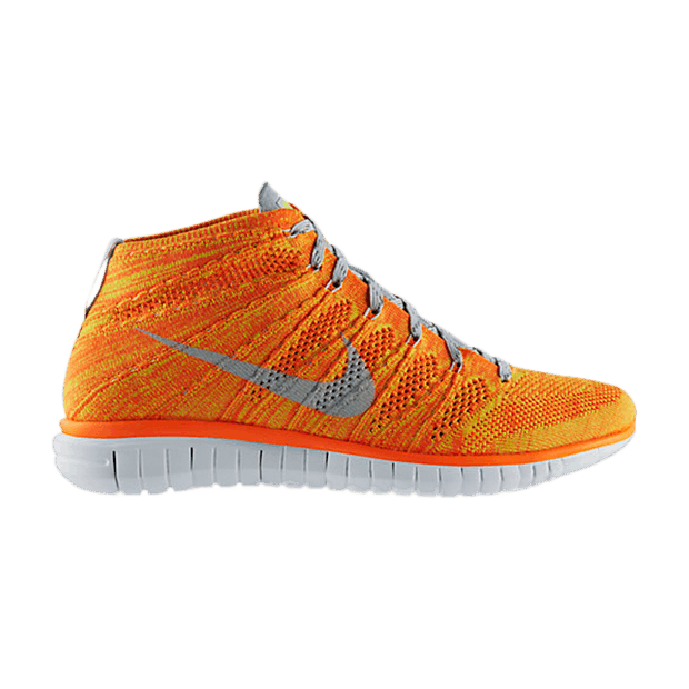 

Кроссовки Free Flyknit Chukka 'Total Orange', оранжевый