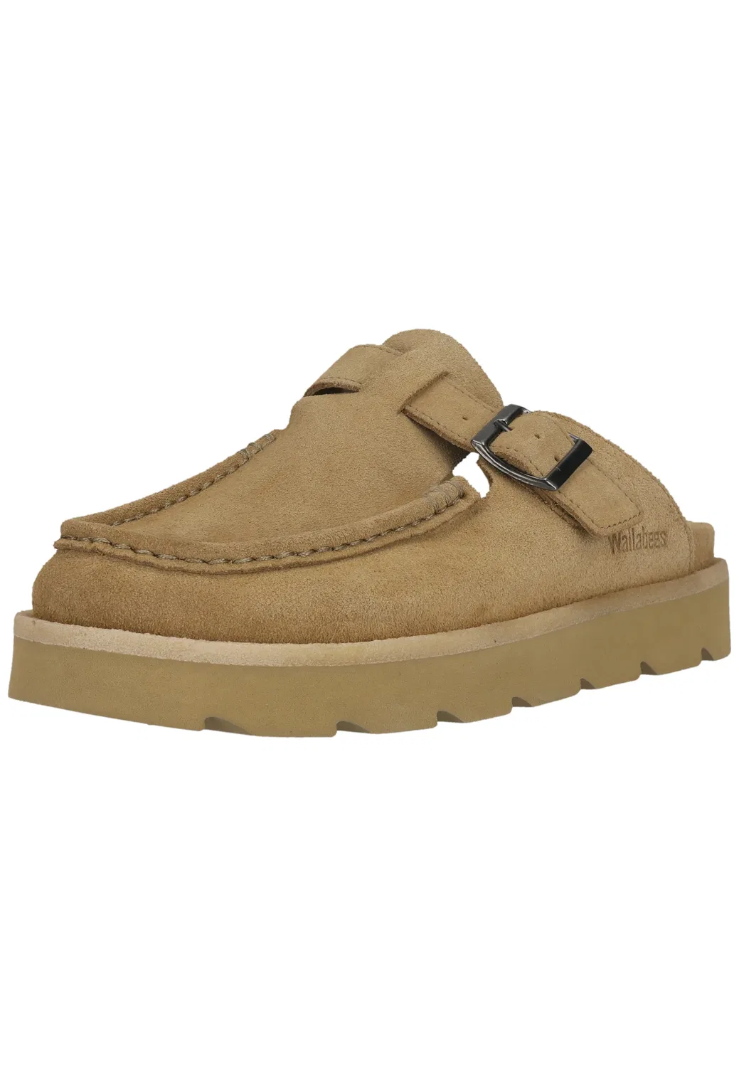 Clogs Meare Mocc, Clarks, темно-песочный замш