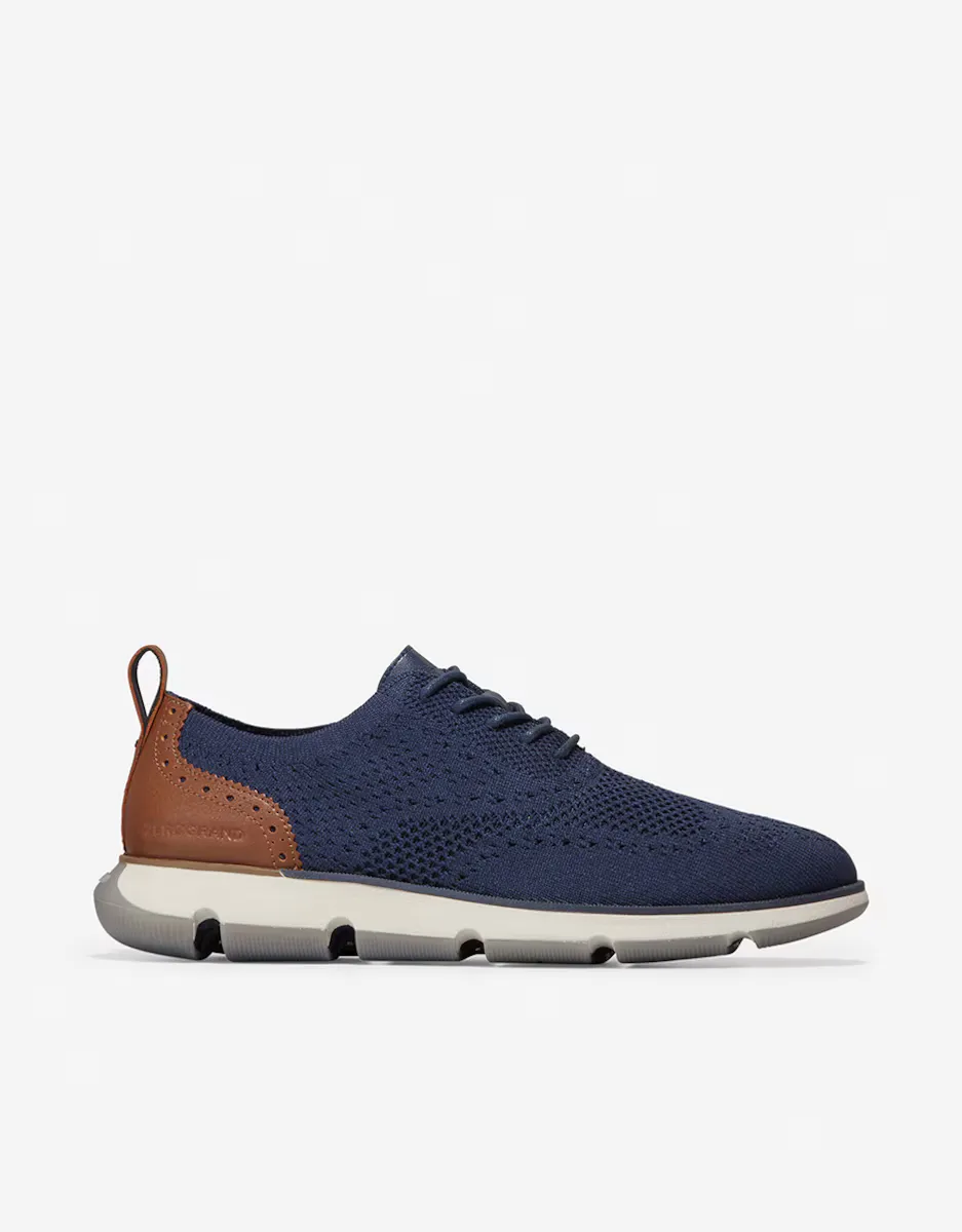 

Мужские туфли на шнуровке из ткани Stitchlite Cole Haan, синий