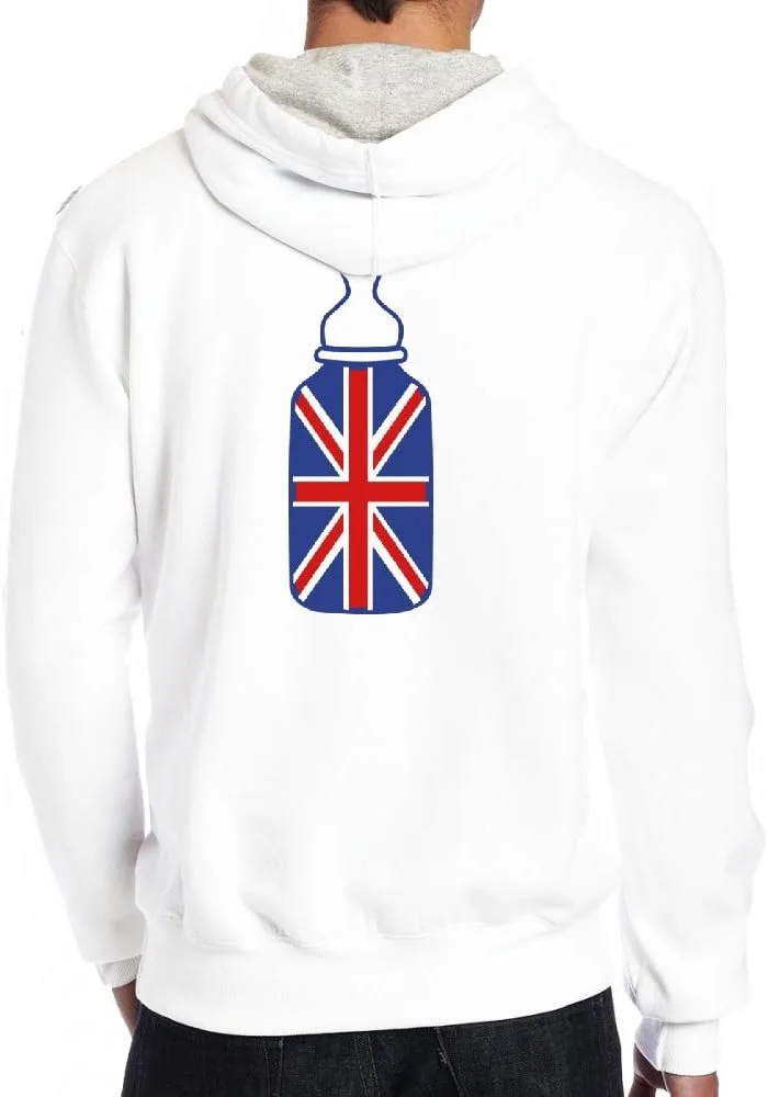 

Толстовка с капюшоном для мужчин Upper Case Celeste Luke Mens Hoodies Back Print