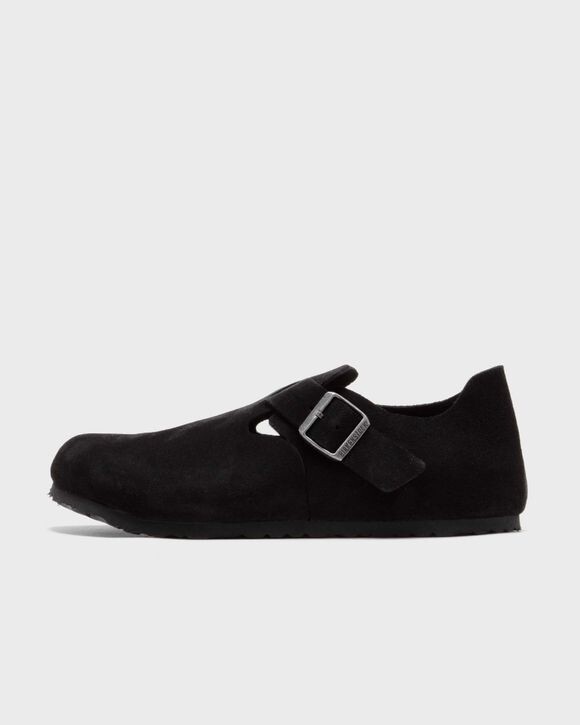 Туфли Birkenstock London Suede Leather, черный