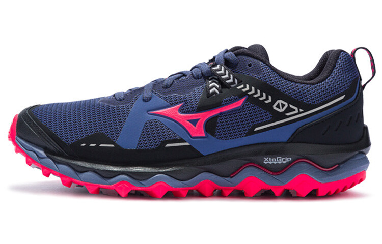 

Кроссовки Mujin 7 женские с низким верхом, синие/красные Mizuno