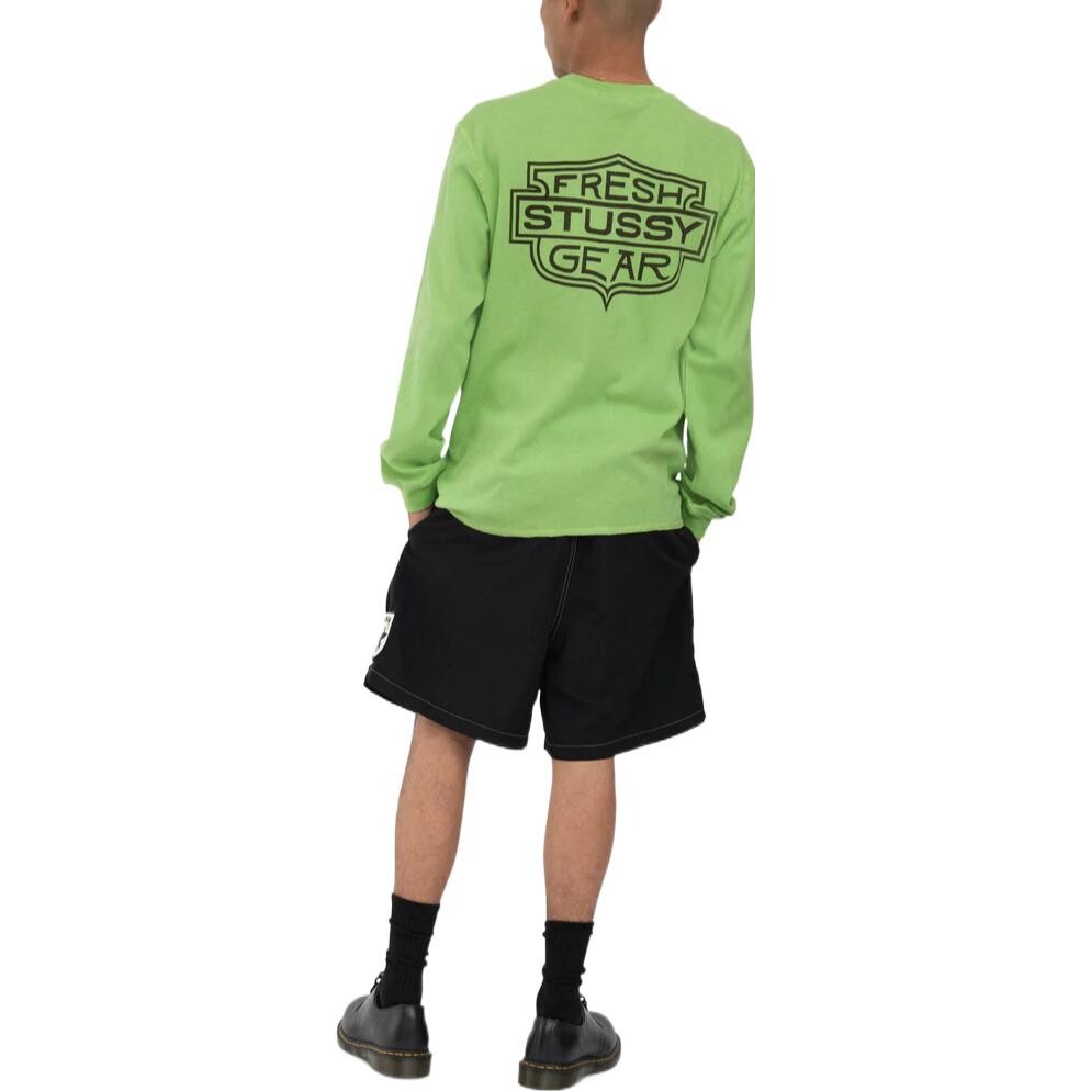 Шорты для плавания Stüssy Surfman-patch эластичные Stussy, светло-желтый — фото 4