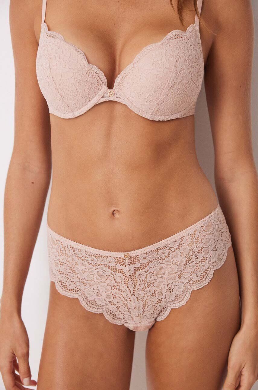 

Женские секретные бразильские трусы FEMININE LACE Women'Secret, розовый