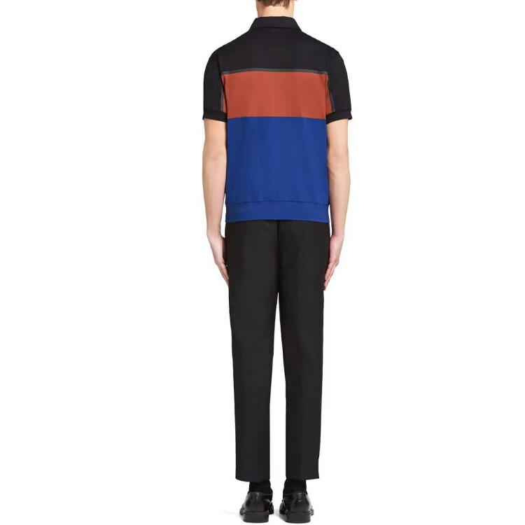 Рубашка поло мужская многоцветная Prada, цвет Multicolor — фото 3