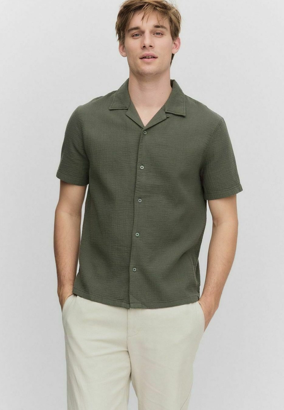 

Рубашка ANDRÉ SHORT SLEEVED Dobber, зеленый