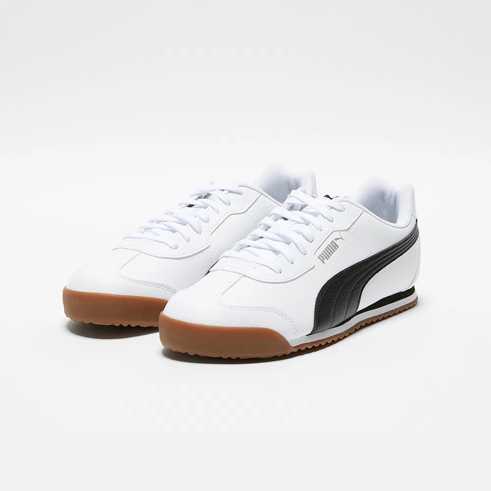 Мужские низкие кроссовки Puma Turin II белые с чёрным от Puma