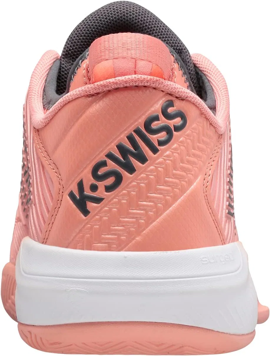 Кроссовки теннисные K-Swiss Hypercourt Supreme, Peach Amber/White/Asphalt — фото 4