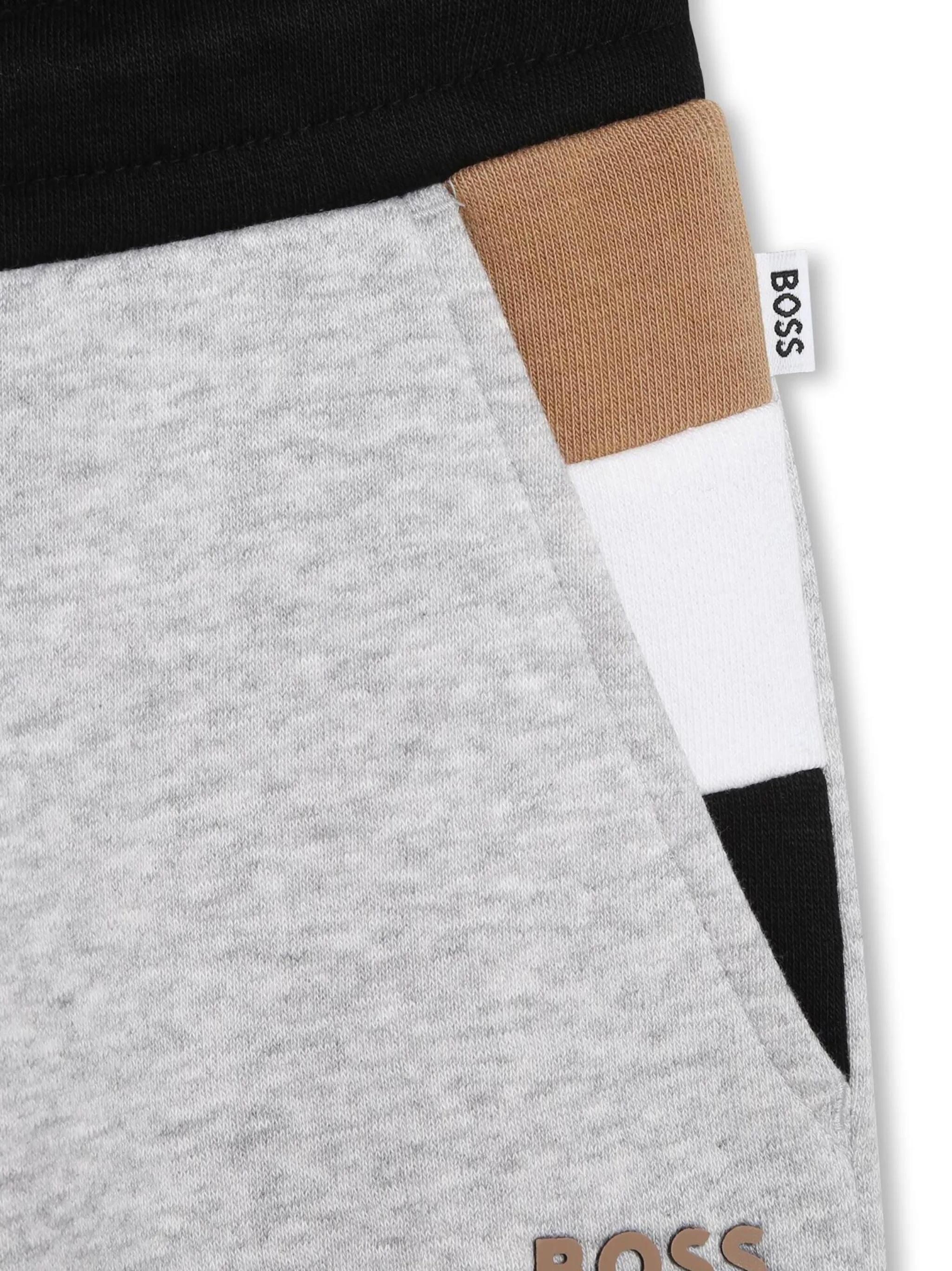 

Спортивные брюки с логотипом Boss Kidswear, серый