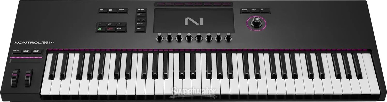 Интеллектуальный контроллер клавиатуры Native Instruments Kontrol S61 Mk3 — фото 2