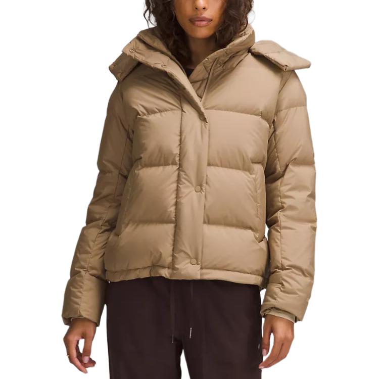 

Lululemon Пуховик Wunder Puff Series женский, Hazelnut Brown/Khaki/Filbert Tan/Trench