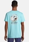 

Футболка с принтом SHARKY WATERS Boardies, синий