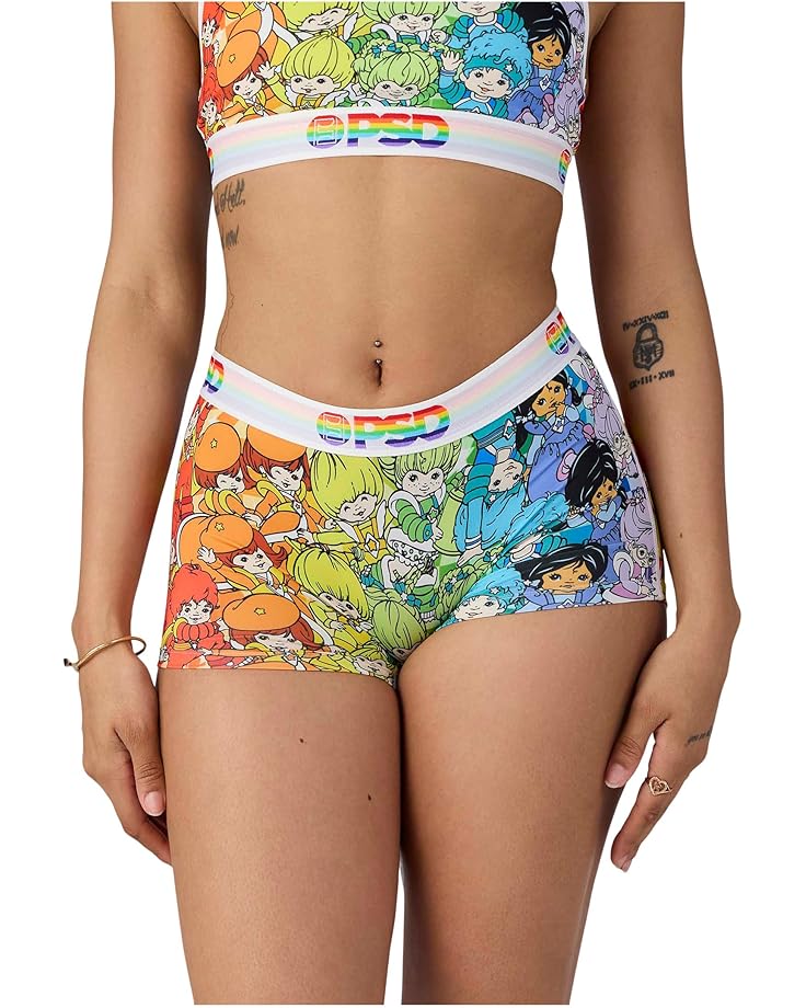 

Женские трусы-шорты PSD Rainbow Brite Rainbow, Multi