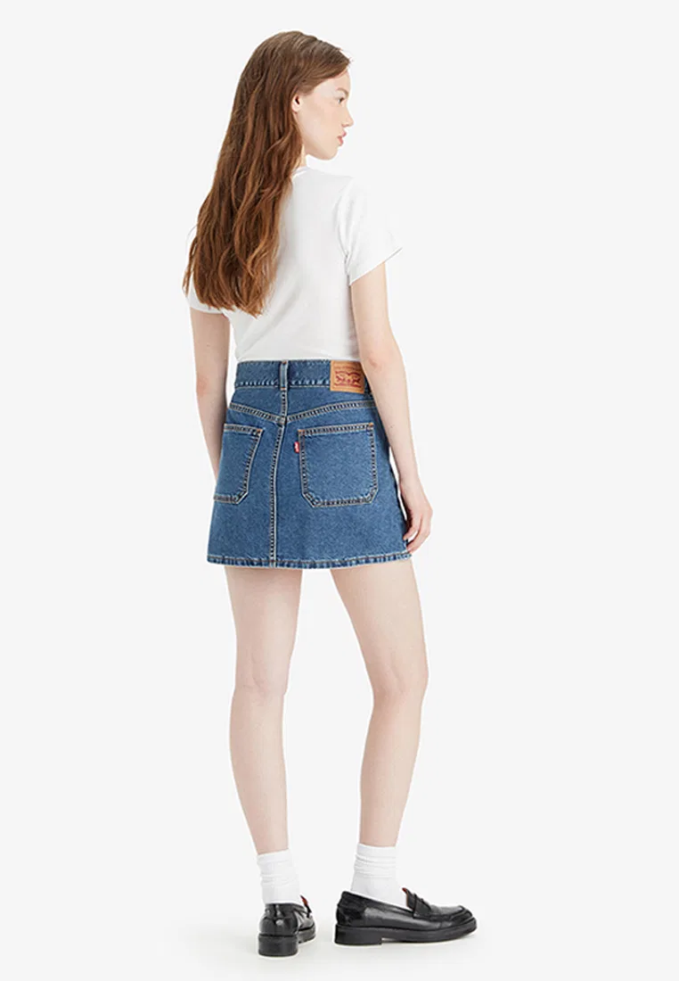 Юбка женская, джинсовая, Levi's, цвет синий — фото 3