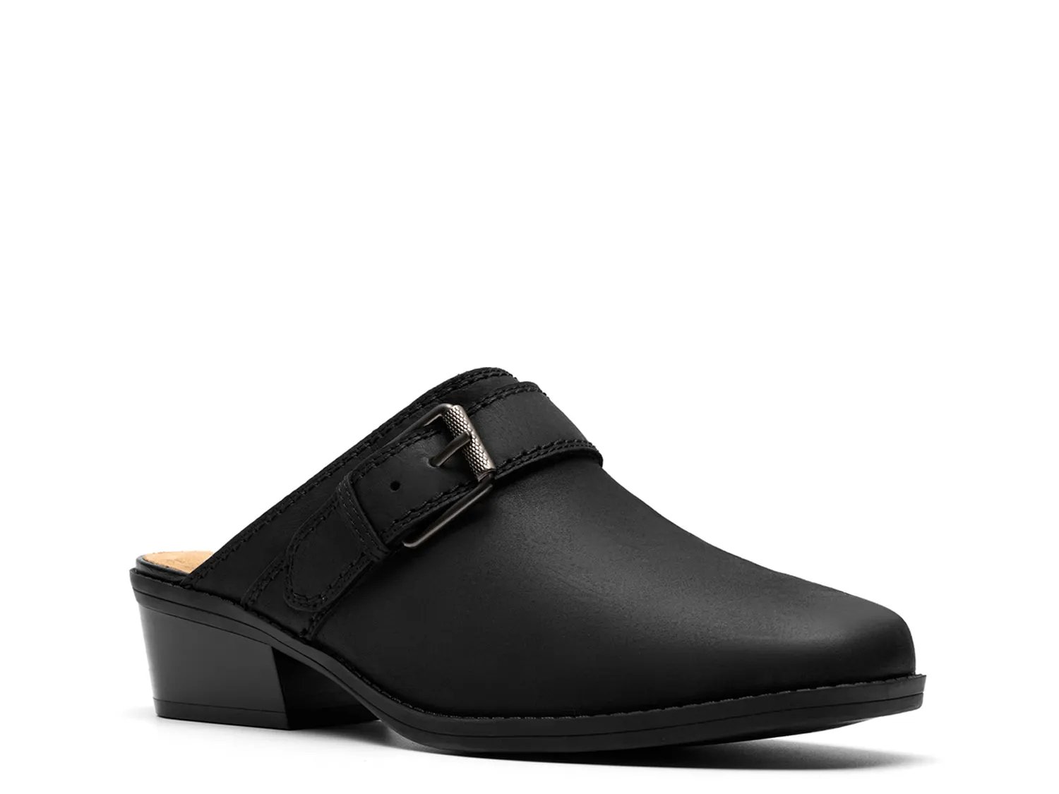 Сабо Clarks Danyelle Mist Slip-On, Black Leather
