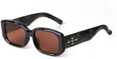 

Модные прямоугольные солнцезащитные очки с черепаховой оправой для женщин, градиентные линзы, заклепки, квадратные солнцезащитные очки для мужчин и женщин, защита от УФ-излучения UV400 MTZJH, C5