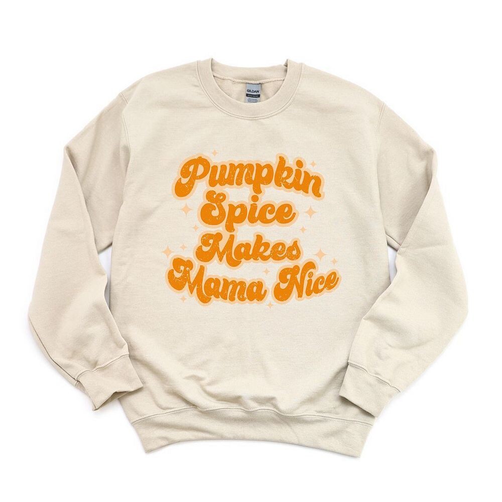 

Толстовка Pumpkin Spice Makes Mama Nice Simply Sage Market, цвет Dust