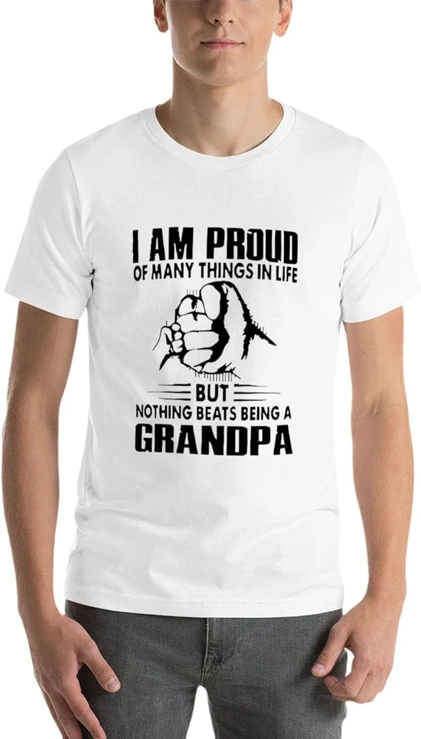 Футболка Funny Proud of Many Things in Life Nothing Being A Grandpa — фото 4