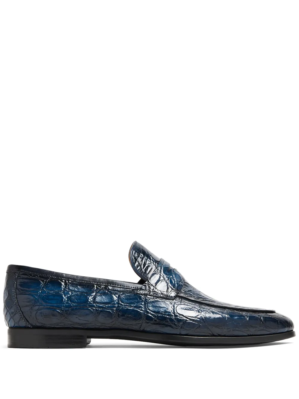 

Лоферы с тиснением Magnanni, синий