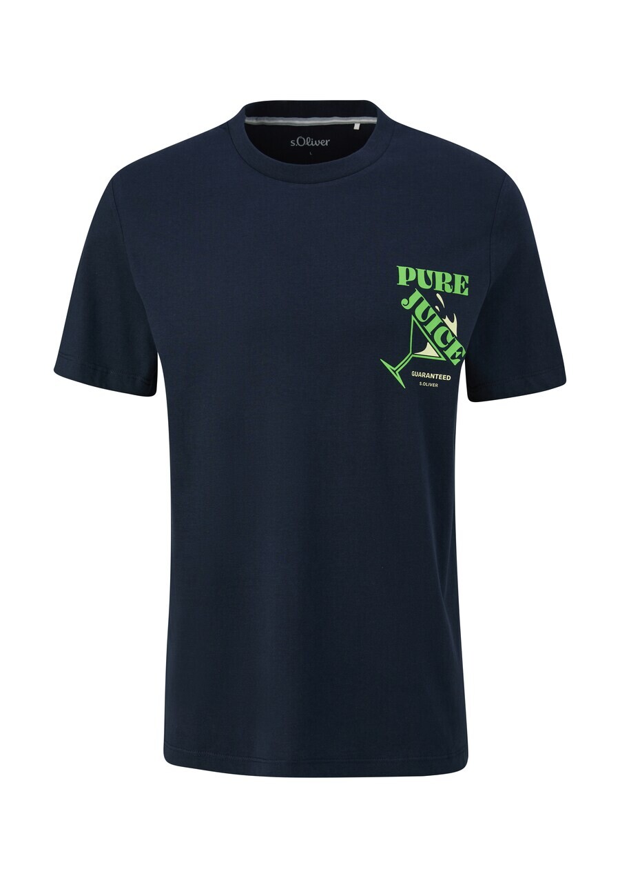 

Классическая футболка s.Oliver Shirt, темно-синий