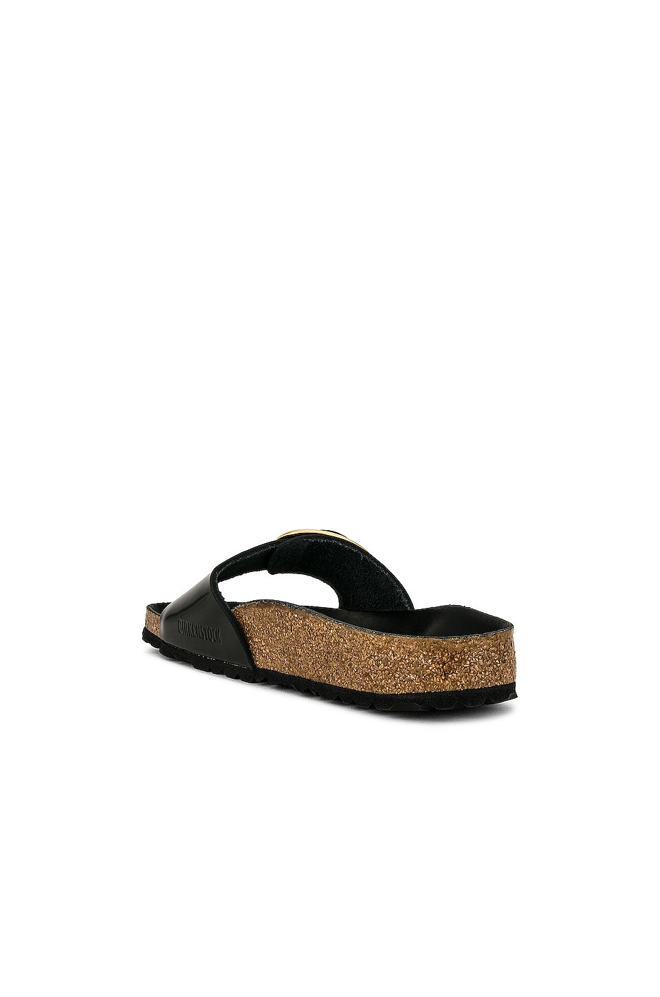 Сандалии BIRKENSTOCK Madrid High Shine Big Buckle, цвет High Shine Black — фото 3