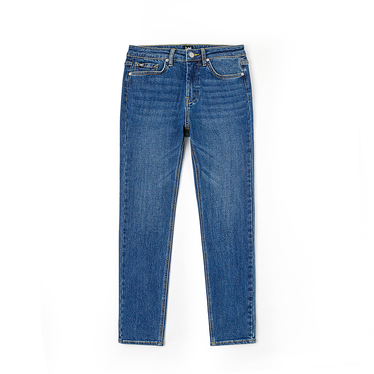 

Lee Джинсы женские среднего синего цвета