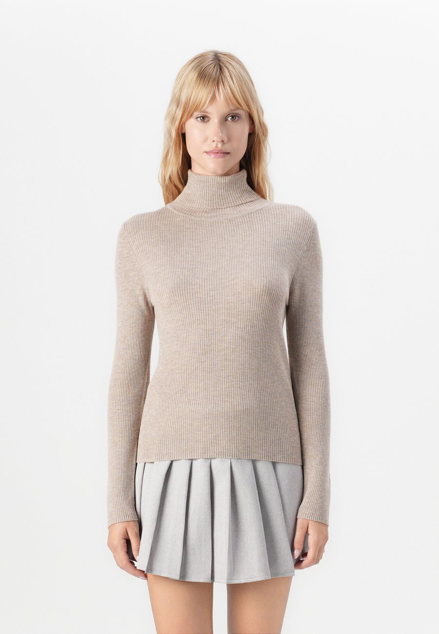 

Джемпер Selected Femme SLFINGRID ROLL NECK, Island Fossil/Beige