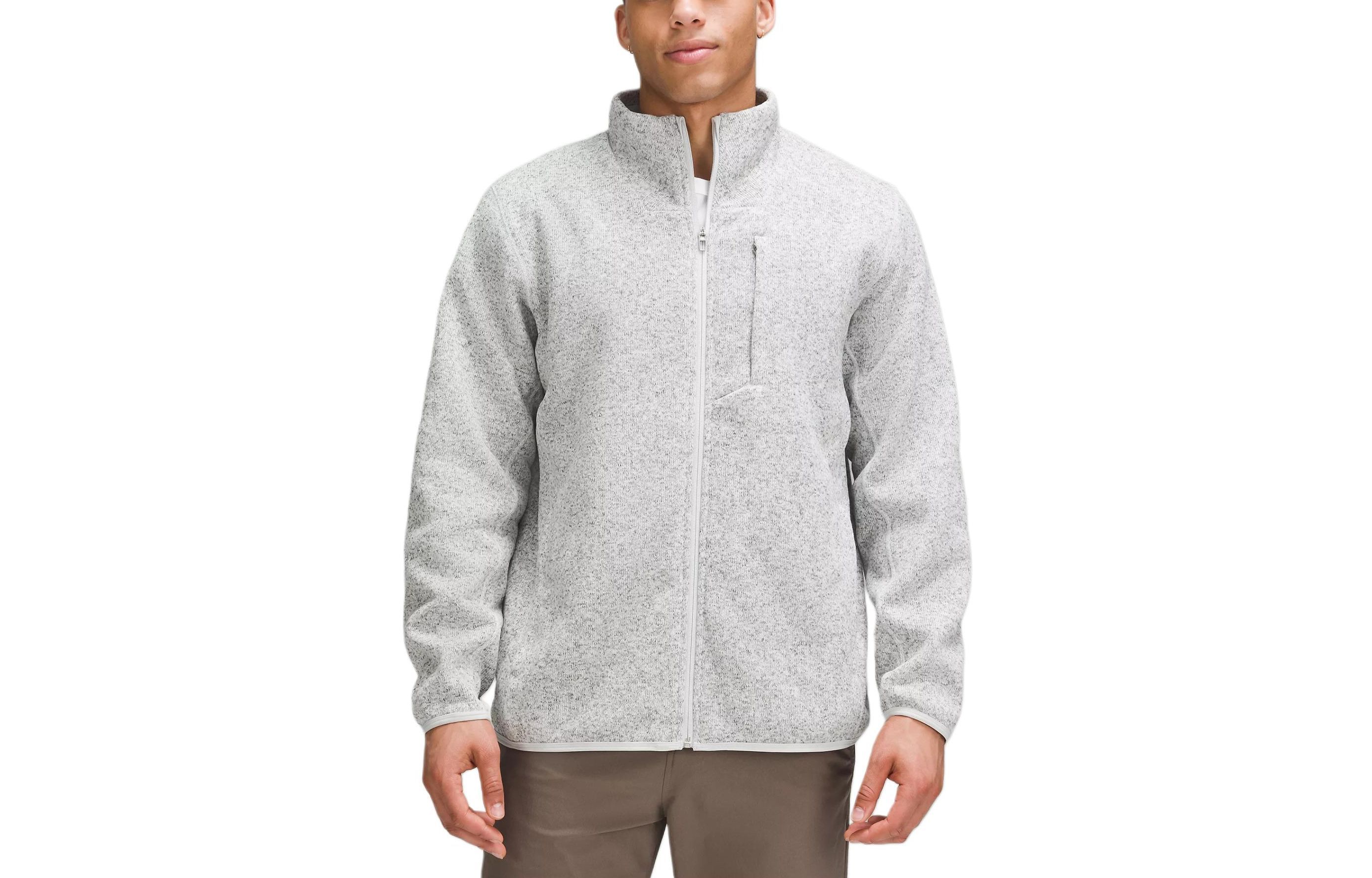 

Куртки Sojourn для мужчин с отложным воротником, умеренные другие Lululemon, белый/wht