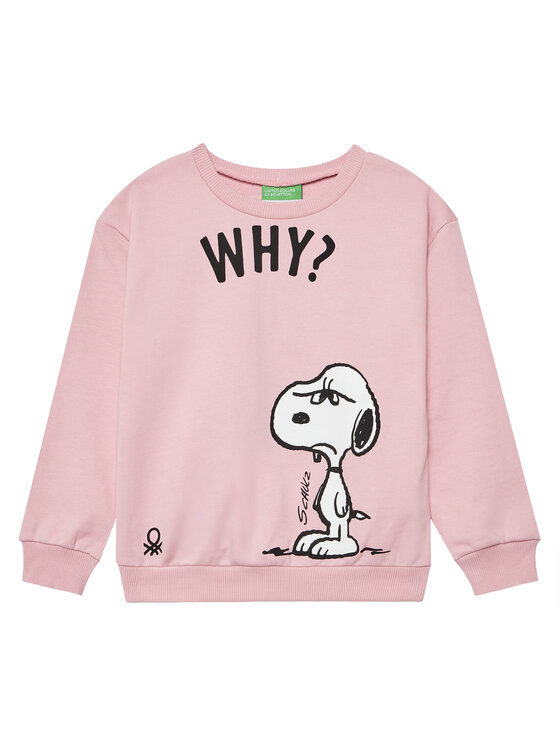 

Свободный крой толстовки 3UNIC10NF United Colors Of Benetton, розовый