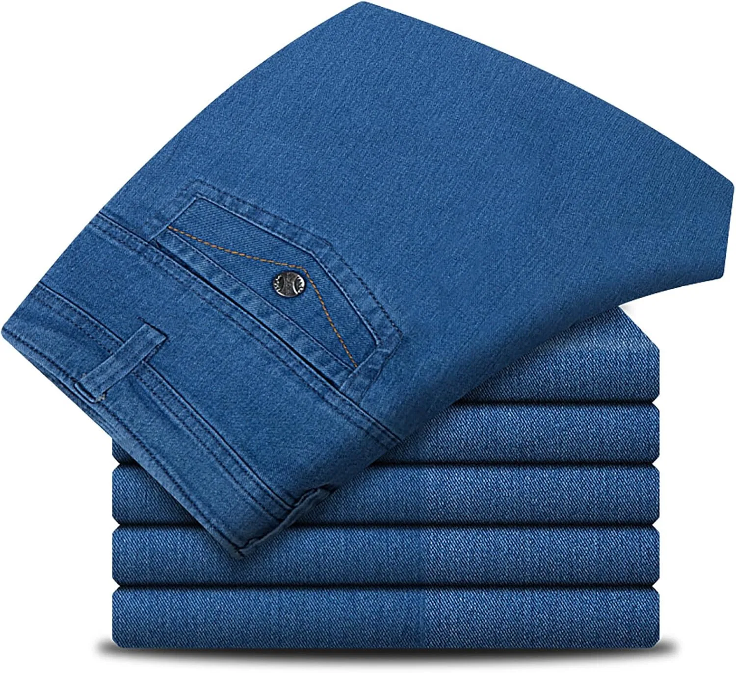 Джинсы Classic Vintage Wash, Light Blue — фото 4