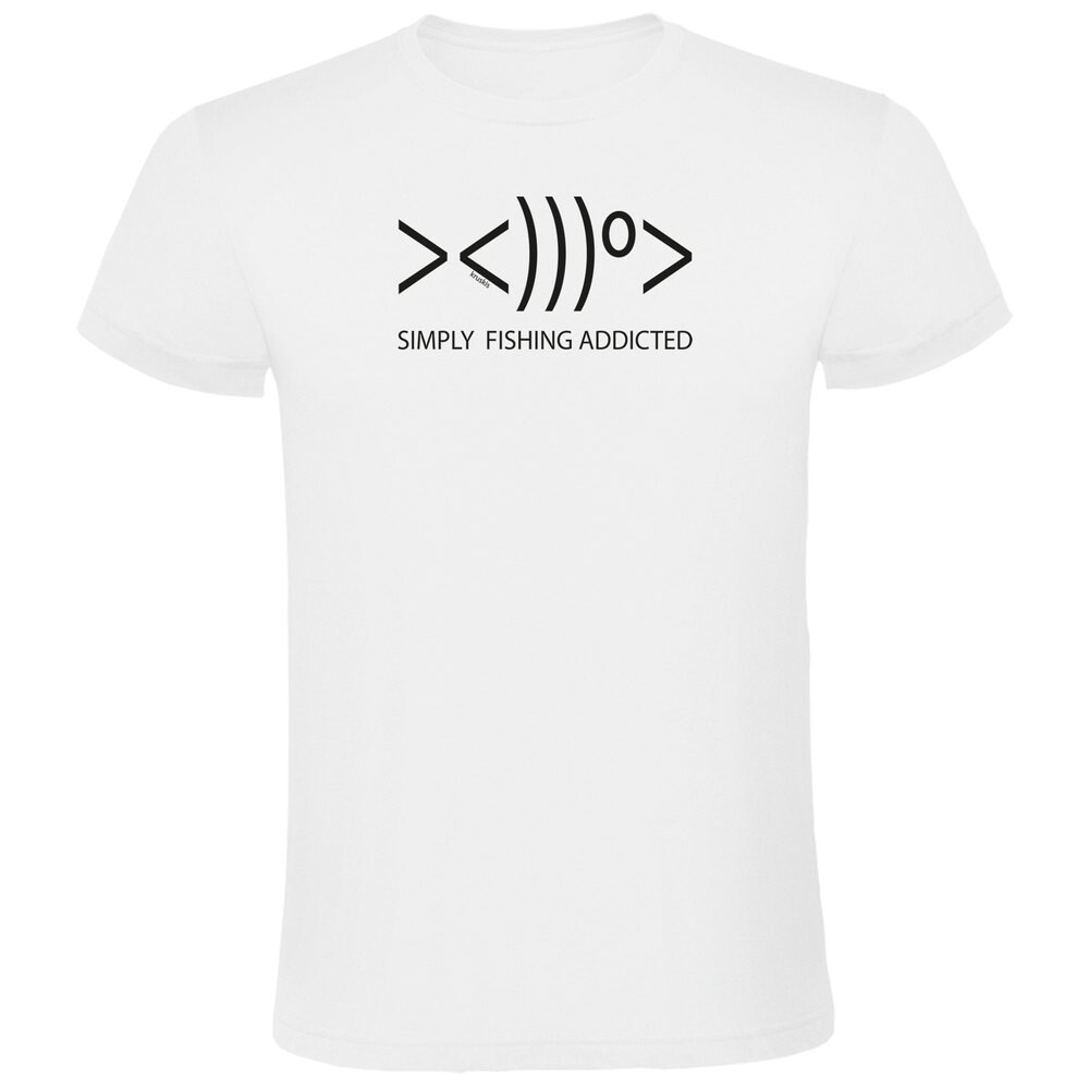 

Футболка Kruskis Simply Fishing Addicted, белый