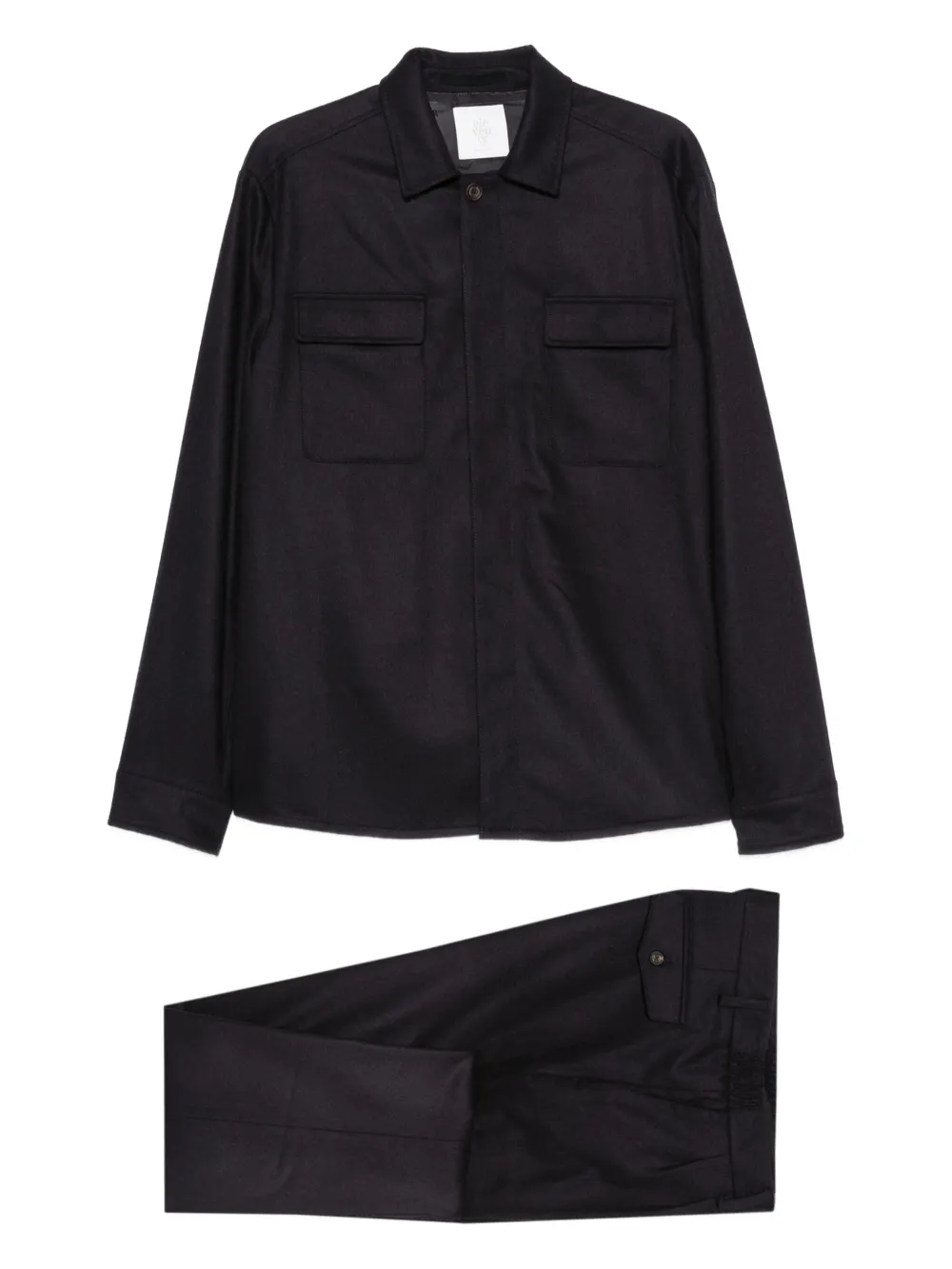 

Костюм с карманами Eleventy, синий