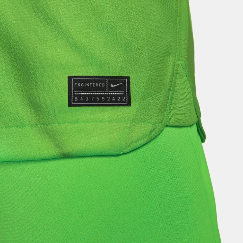 Лонгслив Nike FC Barcelona 22/23 Dri Fit goalkeeper, зеленый — фото 3