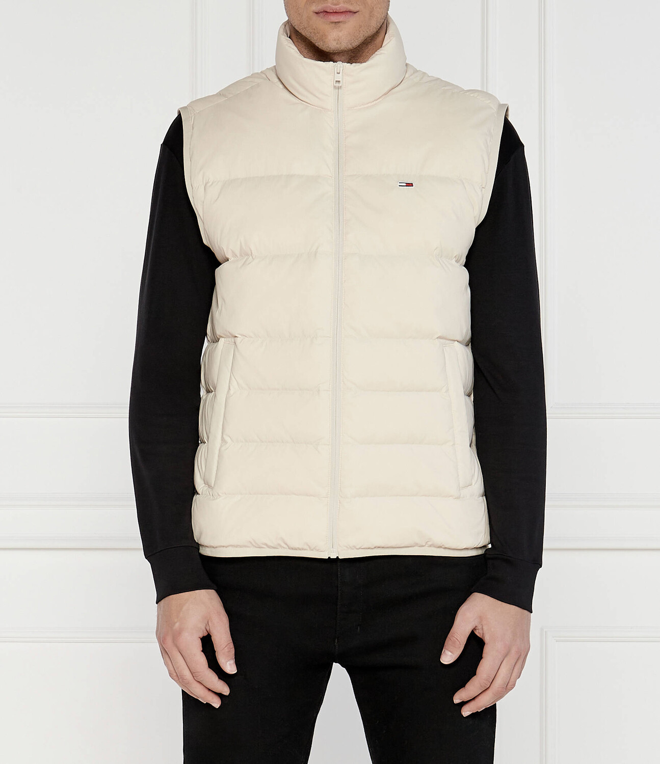 

Куртка Tommy Jeans Regular Fit, бежевый