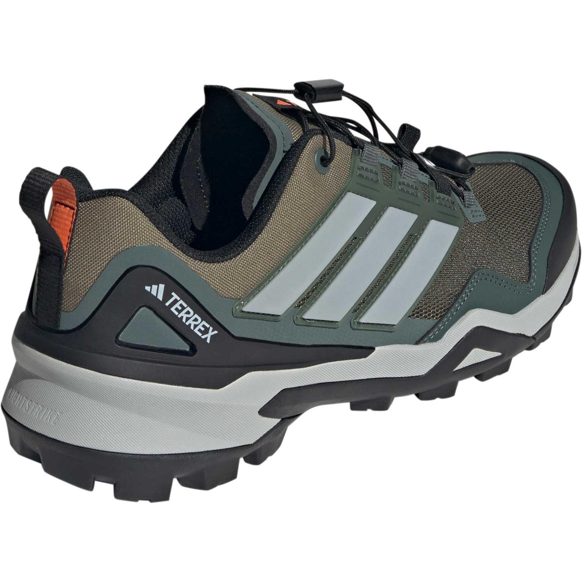 Мужские походные ботинки Terrex Skychaser Adidas, Olive Strata/Grey/Black — фото 4